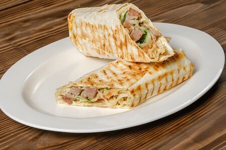 Шаурма Цезарь с курицей