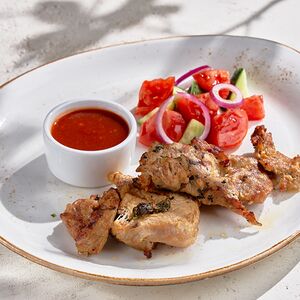 Нежная свинина на углях