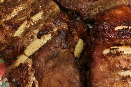 Кило рёбер BBQ Сытый папа