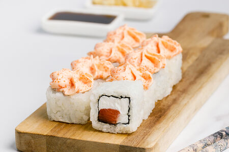 Лава с лососем