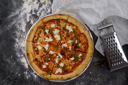 Маргарита с соусом песто