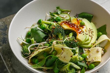 Зеленый салат