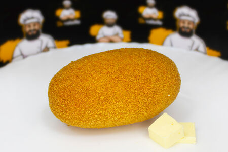 Котлета по-киевски с маслом