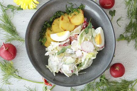 Салат Дачный