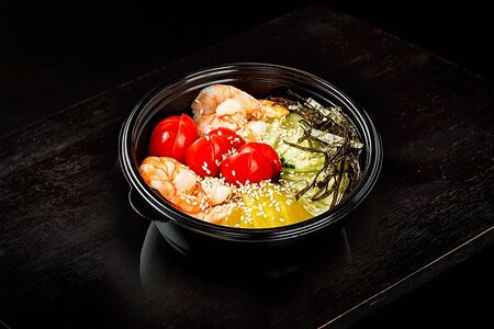 Поке с креветками