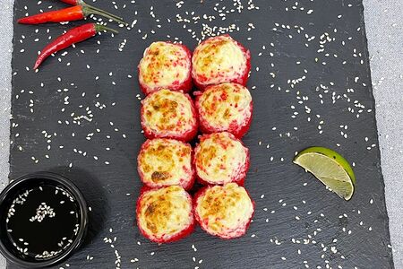 Запеченный с лососем