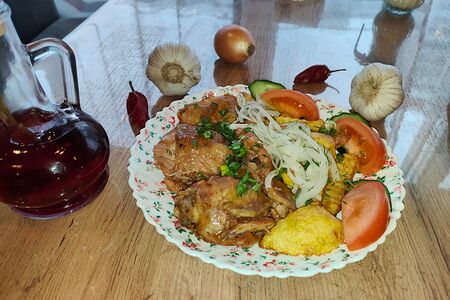 Казан-кебаб из курицы