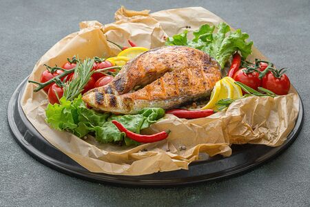 Стейк из семги