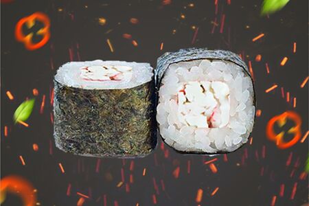 Маки с крабом