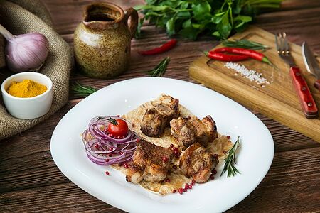 Шашлык из свиных ребер