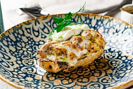 Жульен с языком