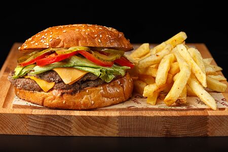 Двойной чизбургер