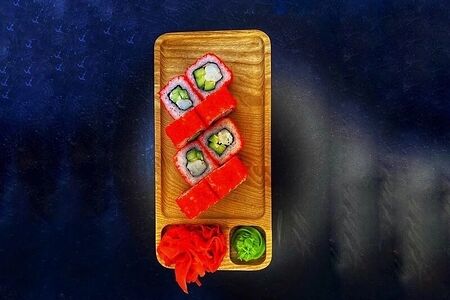 Ролл Калифорния с креветкой