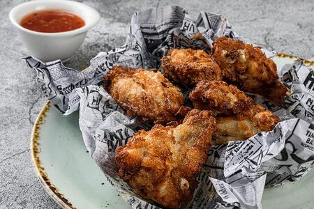 Запеченные куриные крылья
