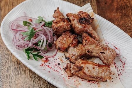 Шашлык из свиной шейки