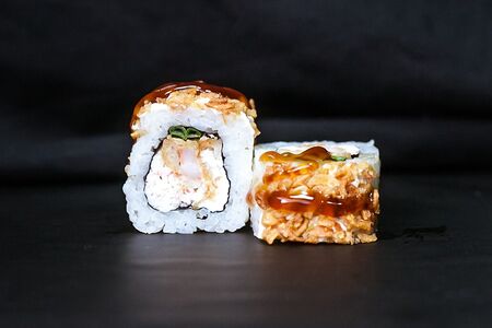 Ролл Криспи с креветкой