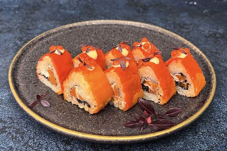 Ролл Вегадельфия (веган, без глютена, без сахара / vegan, gluten-free, sugar-free)