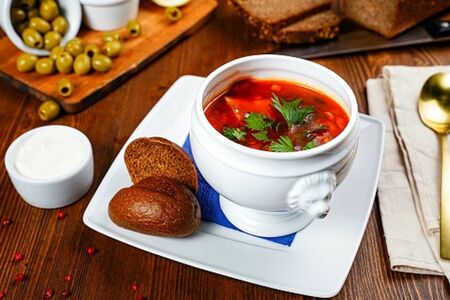 Суп Мясная солянка