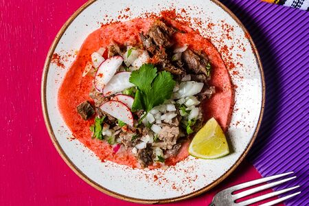 Тако Суадеро с говядиной