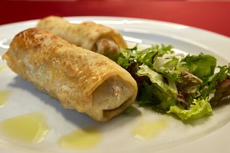 Блинчики с мясом