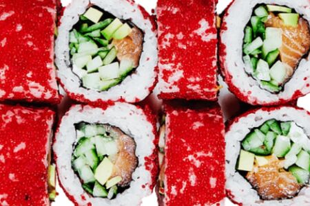 Калифорния с лососем