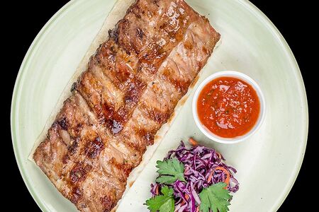 Рёбра на гриле