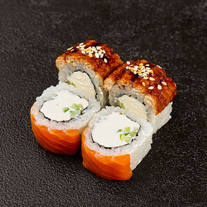 Половинка ролла Филадельфия Дуэт