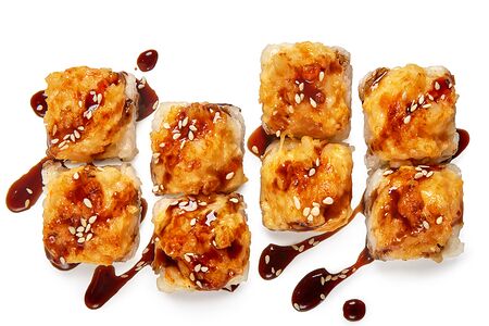 Запеченный с креветкой