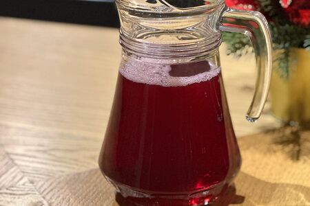 Морс ягодный собственного приготовления