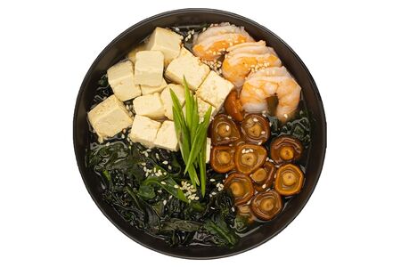 Мисо с креветками