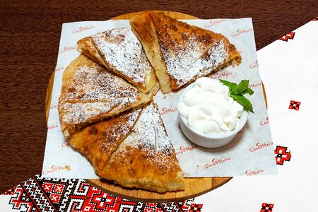 Сладкая плацинда с тыквой