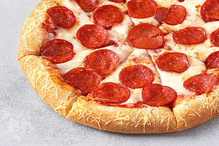 Пицца Пепперони 30 см на толстом с сыром