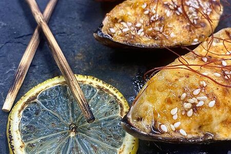 Запеченные Мидии