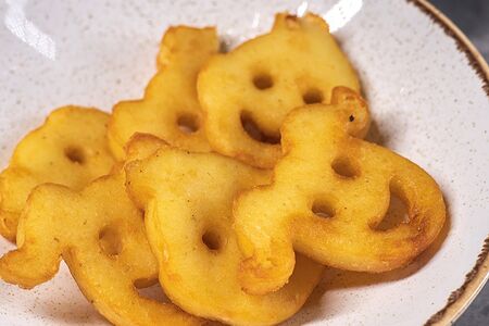 Картофельные смайлики