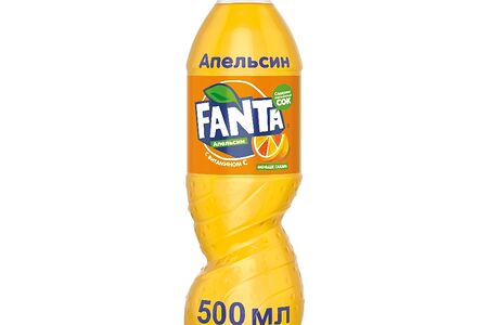 Напиток газированный Фанта Апельсин 0.5 л