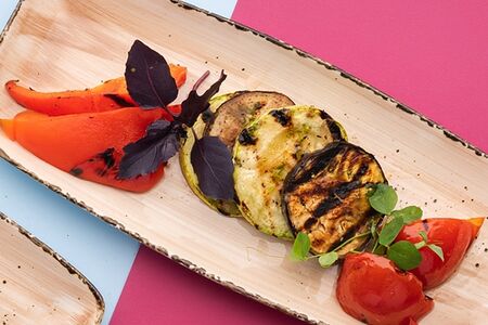 Сезонные овощи на углях