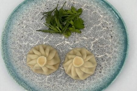 Хинкали с креветкой