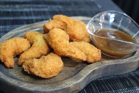 Креветки в панировке