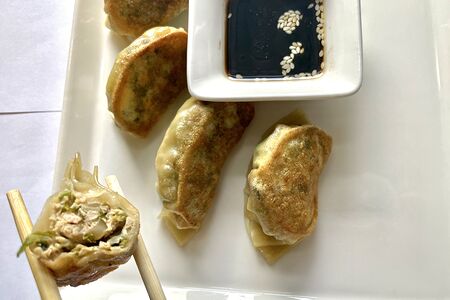 Гёдза с курицей