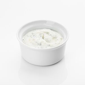 Сметанный с чесноком