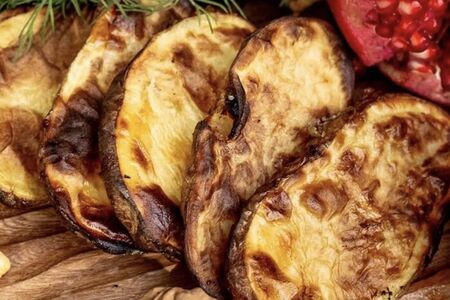 Шашлык из картофеля