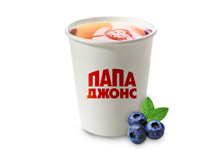 Чернично-мятный грог