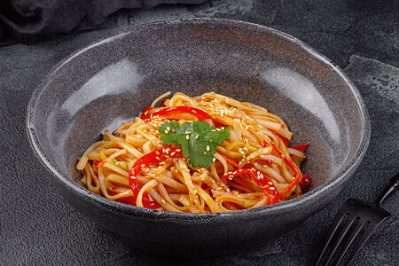 Удон с овощами