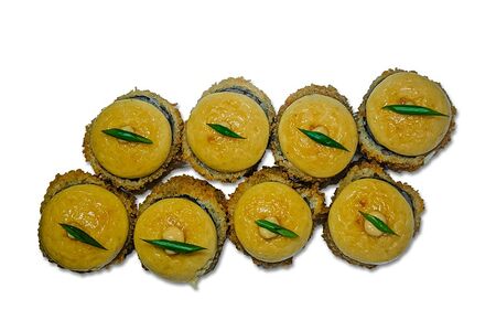 Запеченный ролл темпура с крабом