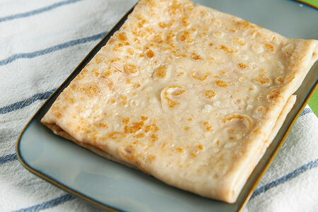 Большой блин постный