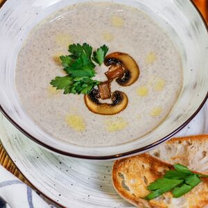 Грибной крем-суп