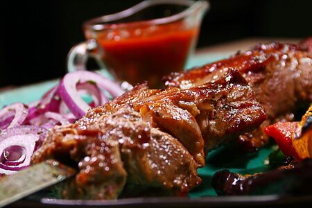 Шашлык из говядины