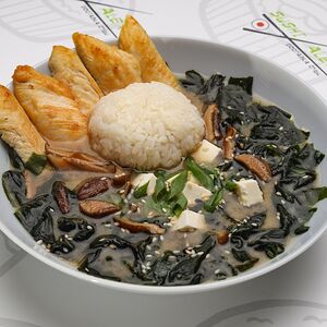 Мисо суп с курицей