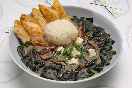 Мисо суп с курицей