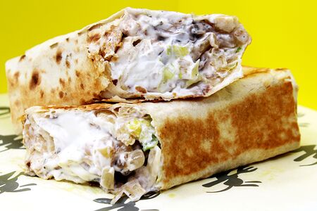 Грибная шаурма